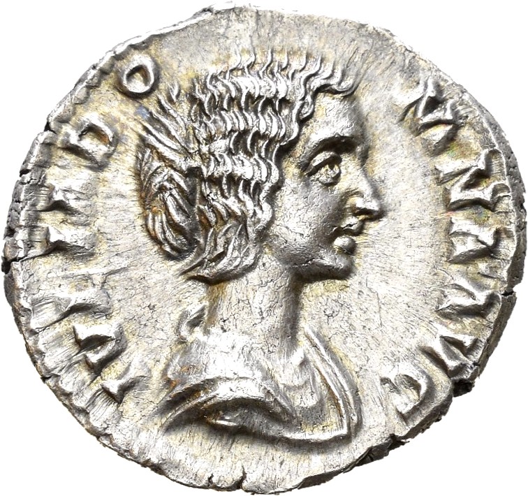 193-196 AR denarius Julia Domna (d.217 A.D.), Roma, 01 – Oslo