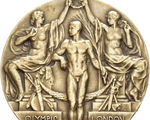 Historisk OL medalje på auksjon i november